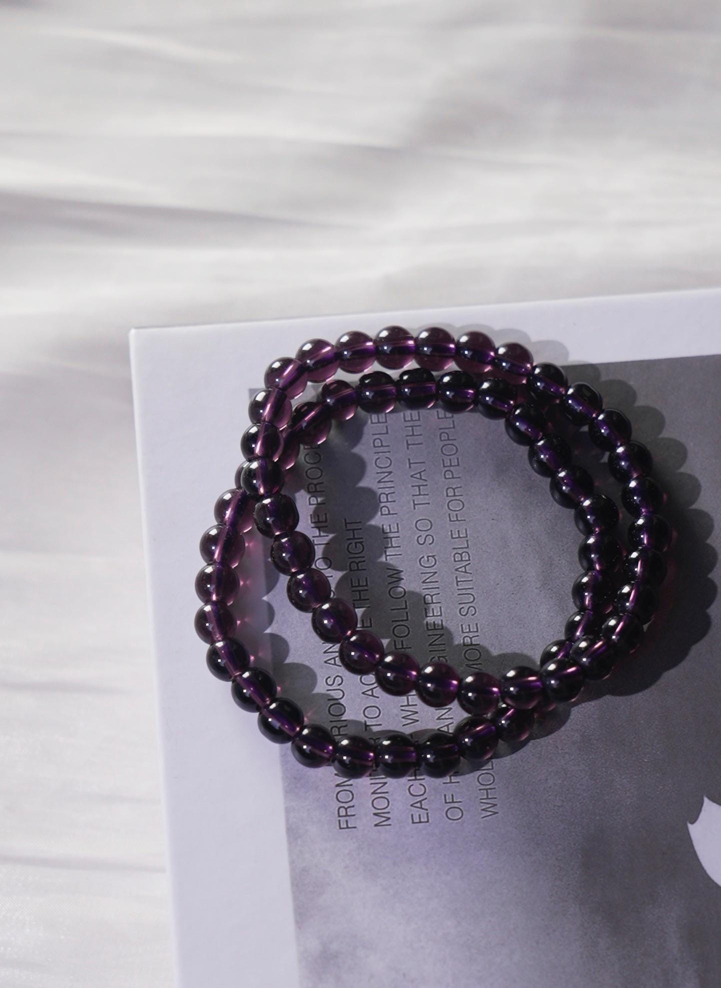 Handmade Gemstone Bracelet  Amethyst, Agate, Cinnabar  Peridot • Natural Crystal Beaded Jewelry for Healing, Balance, Luck & Spiritual Gift