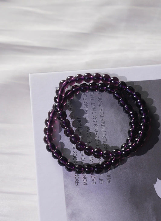 Handmade Gemstone Bracelet  Amethyst, Agate, Cinnabar  Peridot • Natural Crystal Beaded Jewelry for Healing, Balance, Luck & Spiritual Gift