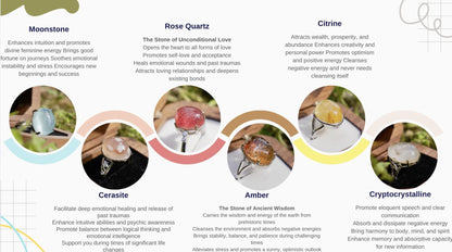 Adjustable Gemstone Ring • 925 Sterling Silver Statement Jewelry • Retro Boho Crystal Ring • Natural Healing Stone Ring for Women & Gift