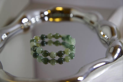 Green Jade Pi Xiu Bracelet: Hand-Carved Wealth Charm, Feng Shui Jewelry
